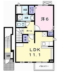 本竜野駅 徒歩10分 2階の物件間取画像